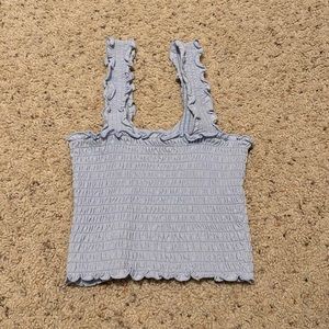 Hollister blue tank top  size xs